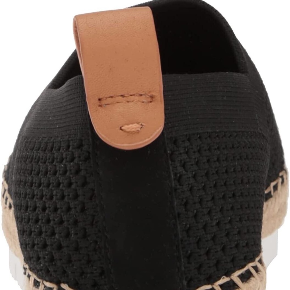 NEW Gentle Souls by Kenneth Cole Lizzy Eva Knit Espadrille Sandal black NIB - Picture 4 of 8